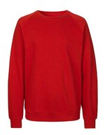 Neutral Fairtrade Sweatshirt aus Bio-Baumwolle, Lime L, NE63001 – Rosso