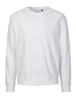 Neutral Fairtrade Sweatshirt aus Bio-Baumwolle, Lime L, NE63001 – Bianco