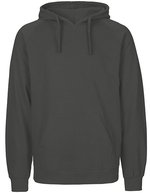 Neutral Nachhaltiger Herren Hoodie mit Kapuze, Bordeaux M, NE63101 – Charcoal