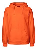 Neutral Nachhaltiger Herren Hoodie mit Kapuze, Bordeaux M, NE63101 – Orange