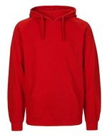 Neutral Nachhaltiger Herren Hoodie mit Kapuze, Bordeaux M, NE63101 – Red
