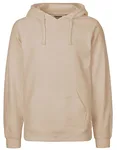 Neutral Nachhaltiger Herren Hoodie mit Kapuze, Military S, NE63101 – Sand