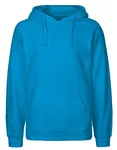 Neutral Nachhaltiger Herren Hoodie mit Kapuze, Military S, NE63101 – Sapphire