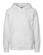 Neutral Nachhaltiger Herren Hoodie mit Kapuze, Bordeaux M, NE63101 – White