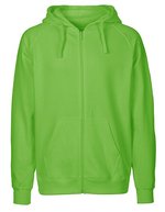 Neutral Men´s Zip Hoodie Dark Heather XXL (NE63301), NE63301 – Lime