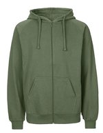 Neutral Men´s Zip Hoodie Dark Heather XXL (NE63301), NE63301 – Military