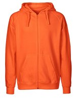 Neutral Men´s Zip Hoodie Dark Heather XXL (NE63301), NE63301 – Orange