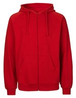 Neutral Men´s Zip Hoodie Dark Heather XXL (NE63301), NE63301 – Red
