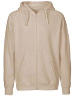 Neutral Men´s Zip Hoodie Dark Heather XXL (NE63301), NE63301 – Sand