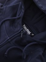 Neutral Hoodie mit verstecktem Reißverschluss, Fairtrade, Sport Grey L, NE63401 – Bild 6