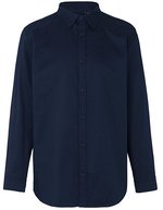 Neutral Fairtrade Baumwoll-Twill Hemd für Herren, Black S, NE67001 – Blu navy