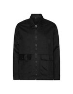 Neutral Nachhaltige Twill-Jacke aus Bio-Baumwolle – Black