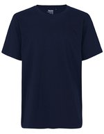 Neutral Bio-Baumwoll-T-Shirt mit recyceltem Polyester, Black S, NE69001 – Marine