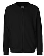Neutral Bio-Baumwolljacke mit fleecegefüttertem Rücken, Black XS, NE73501 – Bild 2