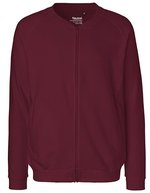 Neutral Bio-Baumwolljacke mit fleecegefüttertem Rücken, Black XS, NE73501 – Bordeaux