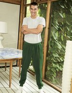 Neutral Bio-Baumwolle Sweatpants mit Reißverschlusstaschen, Black XS, NE74002 – Bild 1