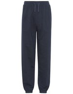 Neutral Fairtrade Sweatpants mit elastischen Bündchen – Navy