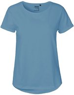 Neutral Nachhaltiges Damen T-Shirt mit Rollärmeln, Bordeaux XXL, NE80012 – Polveroso Indaco