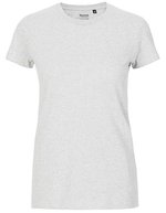 Neutral T-Shirt aus Bio-Baumwolle für Damen – Ash Grey