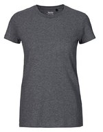 Neutral T-Shirt aus Bio-Baumwolle für Damen, Natural M, NE81001 – Scuro Melange