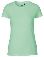 Neutral T-Shirt aus Bio-Baumwolle für Damen, Natural M, NE81001 – Polveroso Menta