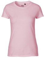 Neutral T-Shirt aus Bio-Baumwolle für Damen, Natural M, NE81001 – Rosa chiaro