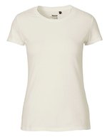 Neutral T-Shirt aus Bio-Baumwolle für Damen – Natural