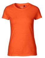 Neutral T-Shirt aus Bio-Baumwolle für Damen, Natural M, NE81001 – Arancione