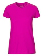 Neutral T-Shirt aus Bio-Baumwolle für Damen, Natural M, NE81001 – Rosa