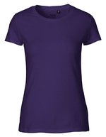 Neutral T-Shirt aus Bio-Baumwolle für Damen, Natural M, NE81001 – Viola