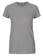 Neutral T-Shirt aus Bio-Baumwolle für Damen, Natural M, NE81001 – Sport Grigio