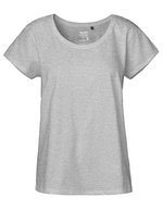 Neutral Loose Fit T-Shirt Bio-Baumwolle für Damen – Sport Grey