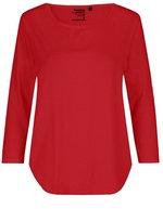 Neutral T-Shirt aus Bio-Baumwolle, 3/4-Ärmel für Damen, Bordeaux S, NE81006 – Red