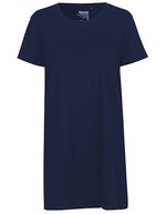 Neutral Langschnitt T-Shirt aus Bio-Baumwolle in, Red L, NE81020 – Marine
