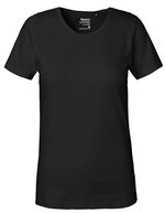 Neutral Interlock T-Shirt aus Bio-Baumwolle für Damen, Black XS, NE81029 – Bild 2
