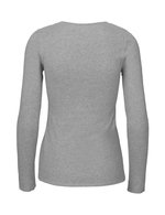 Neutral Nachhaltiges Damen Langarm T-Shirt Bio-Baumwolle, Black S, NE81050 – Bild 4