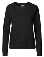 Neutral Sweatshirt aus Fairtrade-Baumwolle für Damen – Black