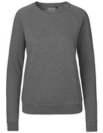 Neutral Sweatshirt aus Fairtrade-Baumwolle für Damen – Dark Heather