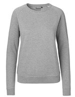 Neutral Sweatshirt aus Fairtrade-Baumwolle für Damen, Black L, NE83001 – Sport Gris