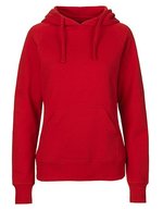 Neutral Ladies´ Hoodie Ash Grey XS (NE83101), NE83101 – Red