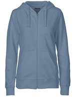 Neutral Zip Hoodie aus Bio-Baumwolle für Damen, Bordeaux S, NE83301 – Poussiereux Indigo