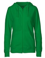 Neutral Zip Hoodie aus Bio-Baumwolle für Damen, Bordeaux S, NE83301 – Vert