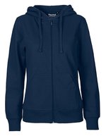 Neutral Zip Hoodie aus Bio-Baumwolle für Damen, Bordeaux S, NE83301 – Marine