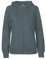 Neutral Zip Hoodie aus Bio-Baumwolle für Damen, Bordeaux S, NE83301 – Sarcelle