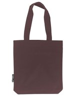 Neutral Twill Tasche aus Bio-Baumwolle 38x42 cm in – Brown