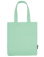 Neutral Twill Tasche aus Bio-Baumwolle 38x42 cm in, Nature 38 x 42 x 7 cm, NE90003 – Dusty Mint