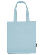 Neutral Twill Tasche aus Bio-Baumwolle 38x42 cm in, Nature 38 x 42 x 7 cm, NE90003 – Light Blue