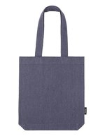 Neutral Recycled Twill Tasche aus Bio-Baumwolle – Navy Melange