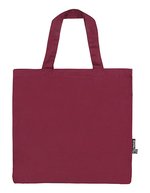 Twill Shopper Bag – Bordeaux