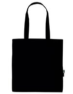 Neutral Nachhaltige Einkaufstasche aus Bio-Baumwolle – Black